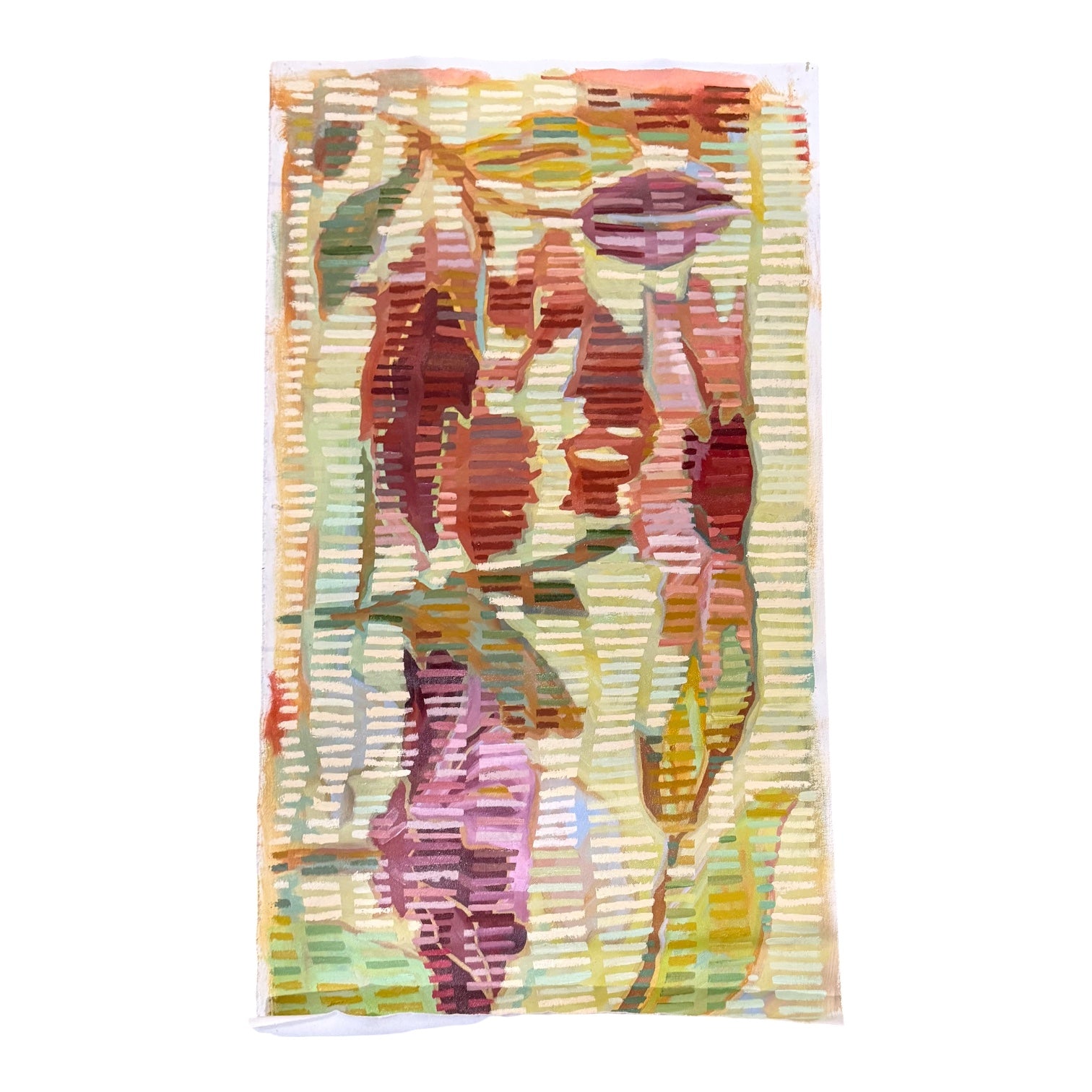 Floral Unstretched Painting