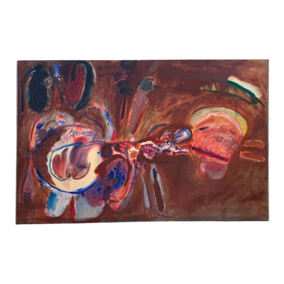 Monumental Gestural Abstract Expressionist Painting
