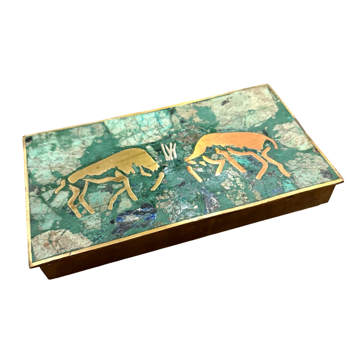 Vintage Mexican Inlaid Box