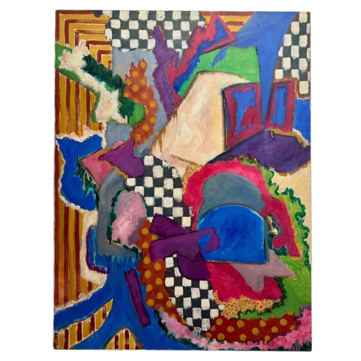 Active Patterned Abstract Painting (2)