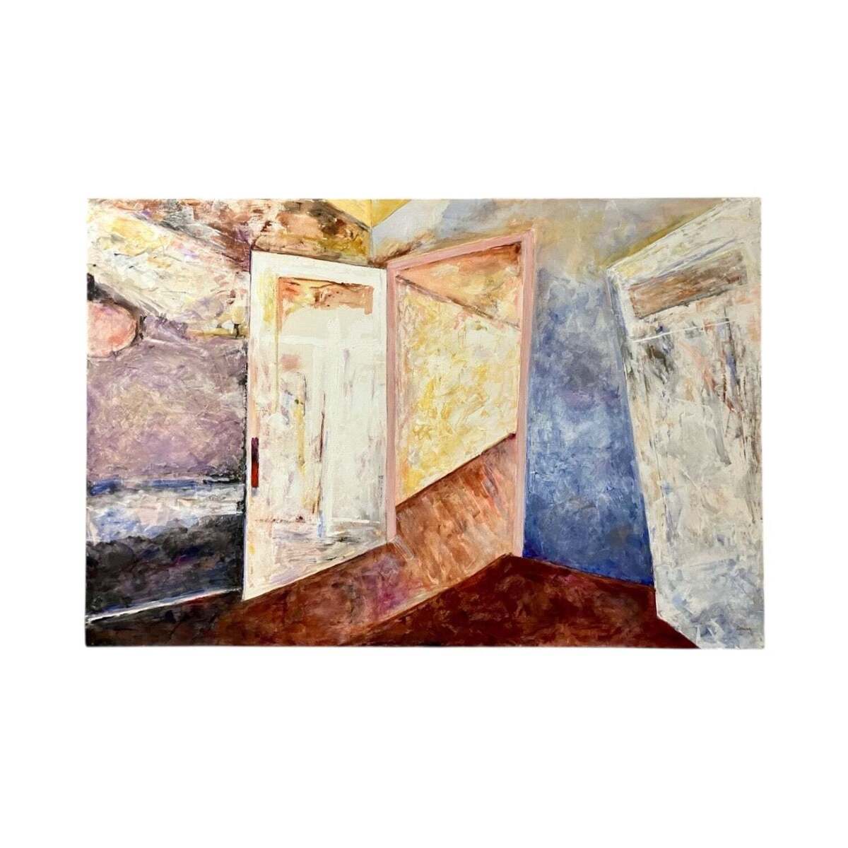 Abstract Oil Painting of Portals