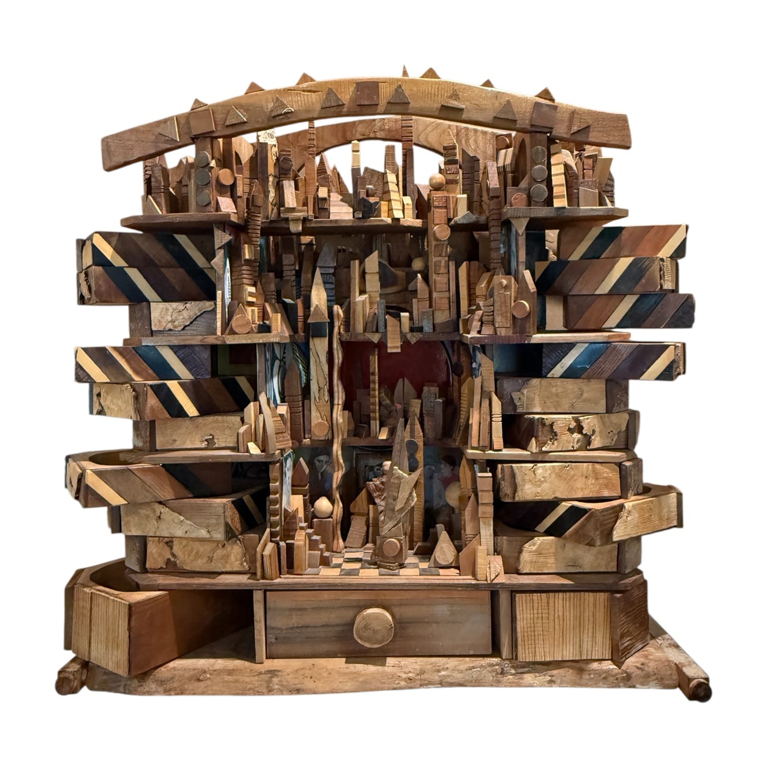 Artist Signed Fantastical Wendell Castle Inspired Box