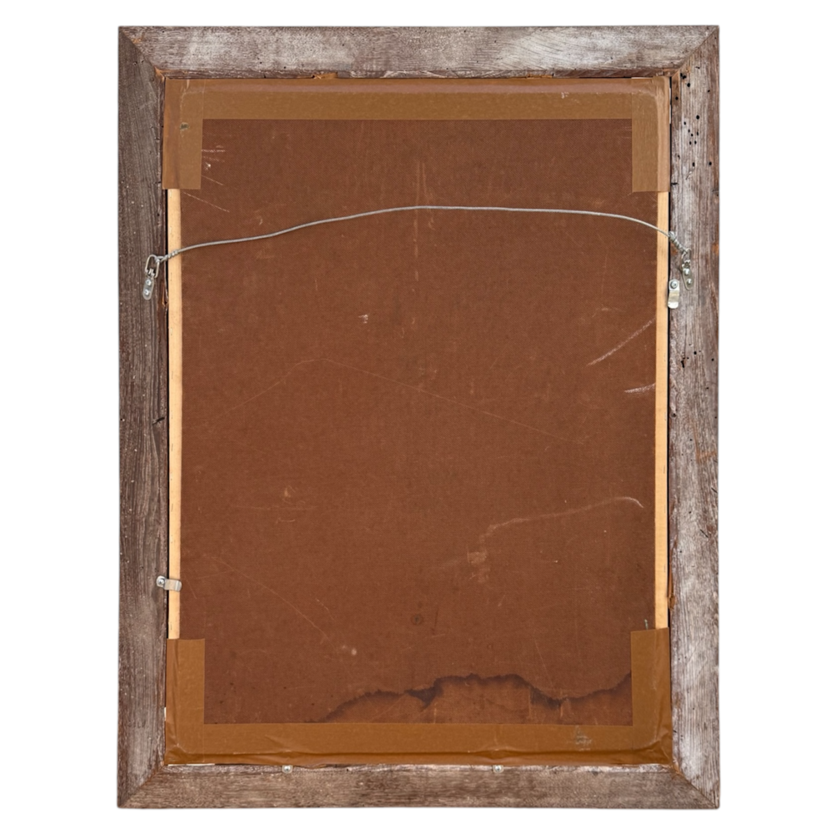 WPA Era Portrait of a Black Woman in and Interior with Wide Period Frame