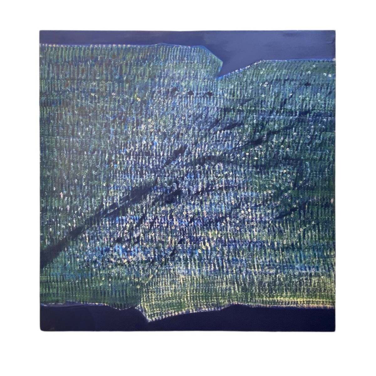 Monumental Textural Oil Painting on Stretched Canvas