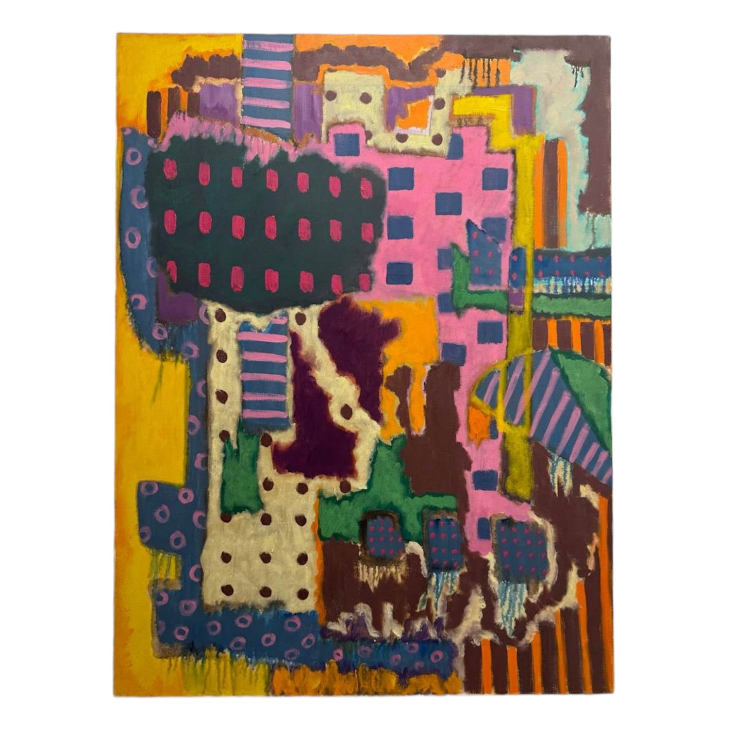 Energetic Patterned Abstract Painting (3)