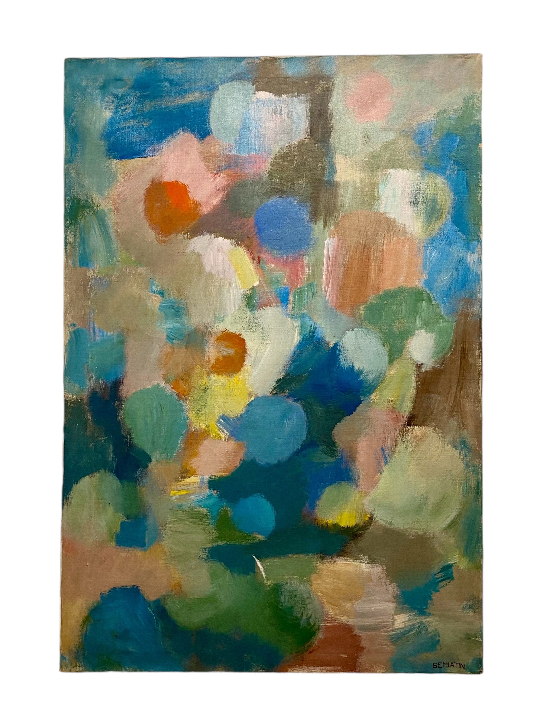 Abstract Expressionist Vividly Colorful Painting (2)