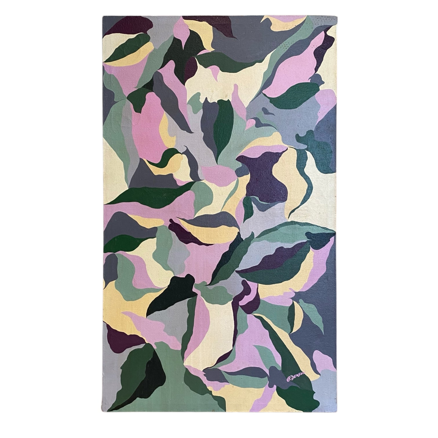Vibrantly Colorful Pattern Painting