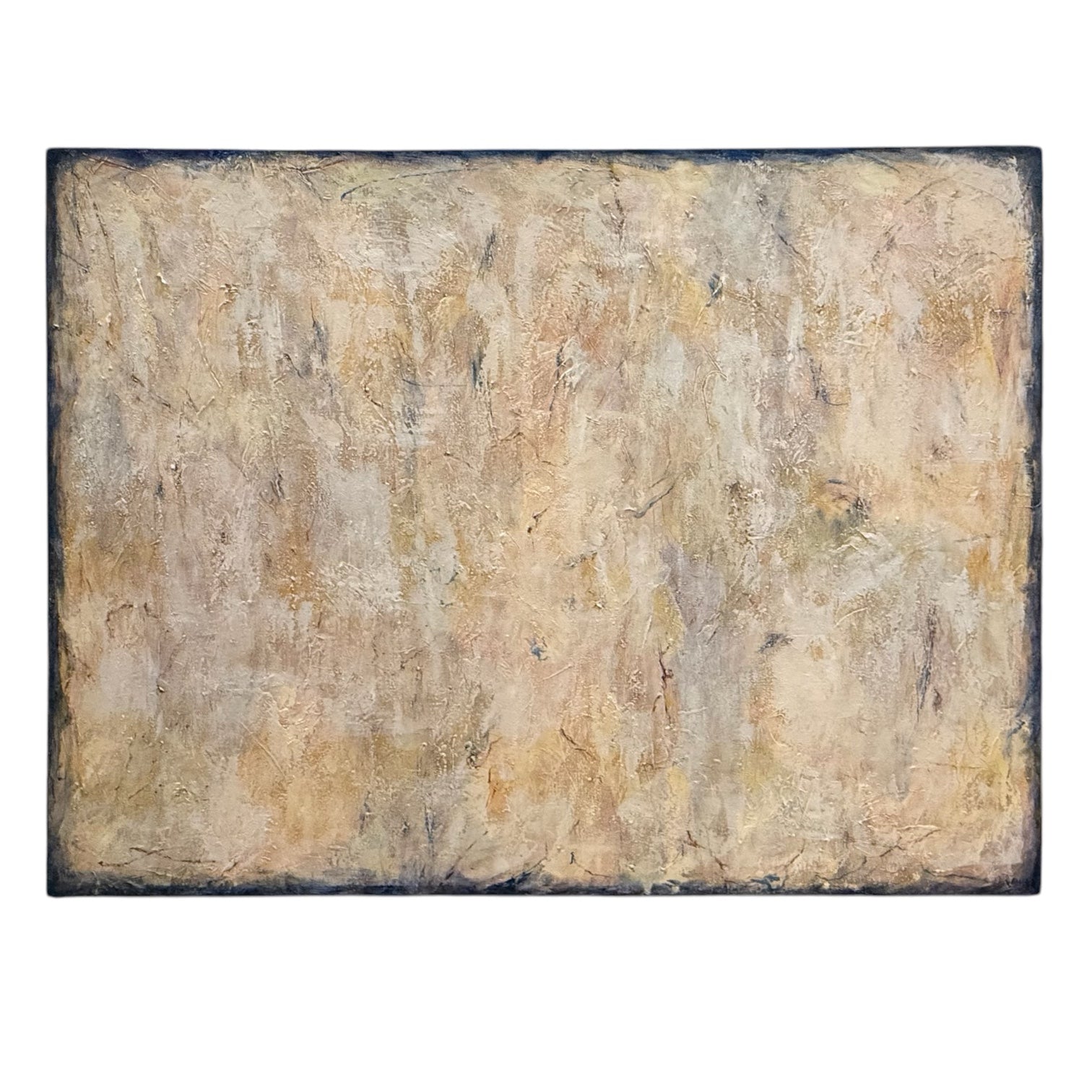 Mid-20th Century Textural Colorfield Oil Painting