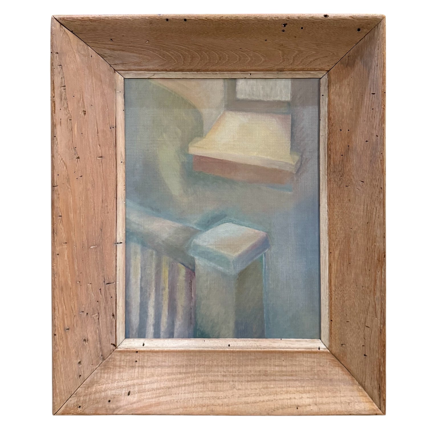 Painting of Interior Scene in Pale Coloration