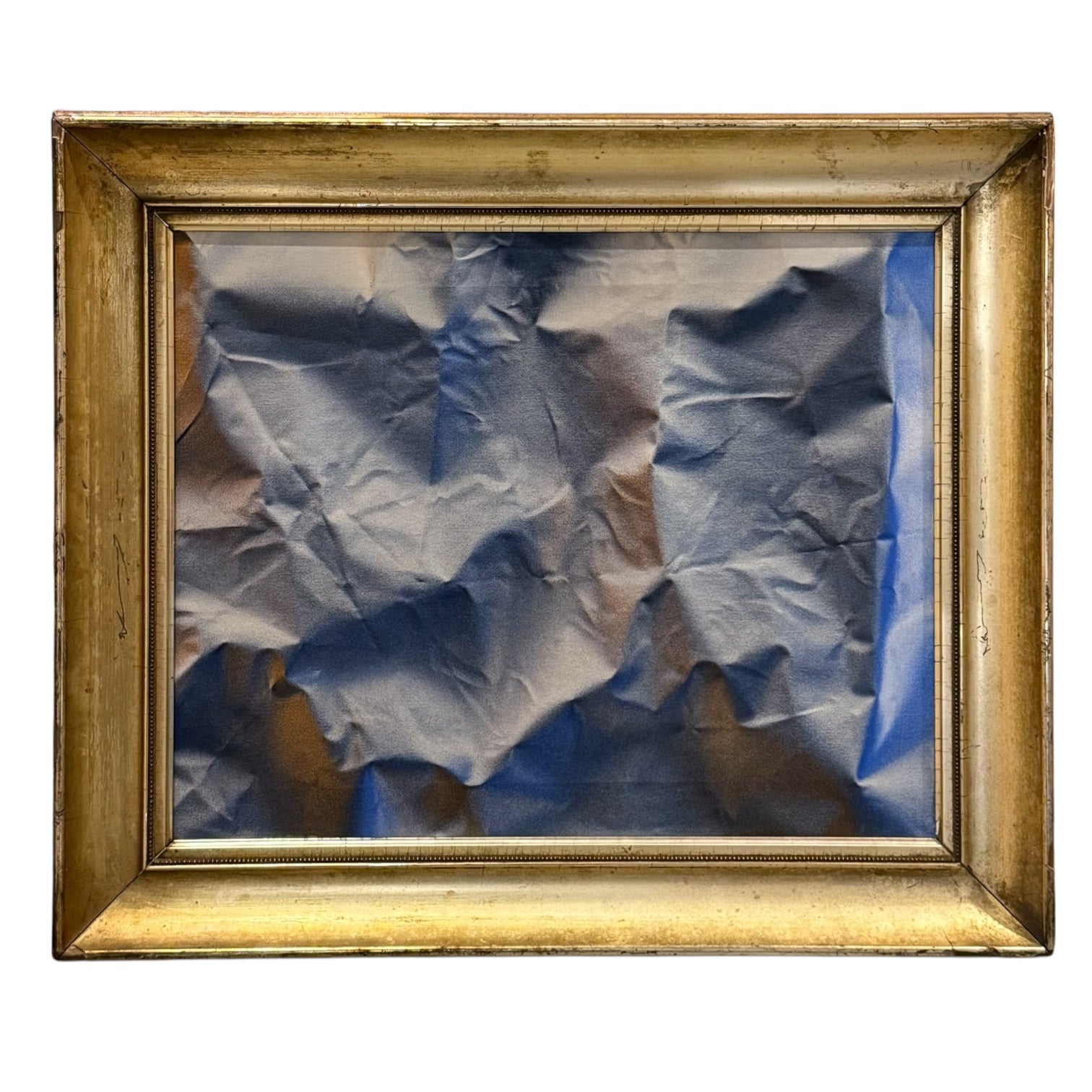 1996 Trompe L'oeil Oil Painting in 19th Century Gilt Frame