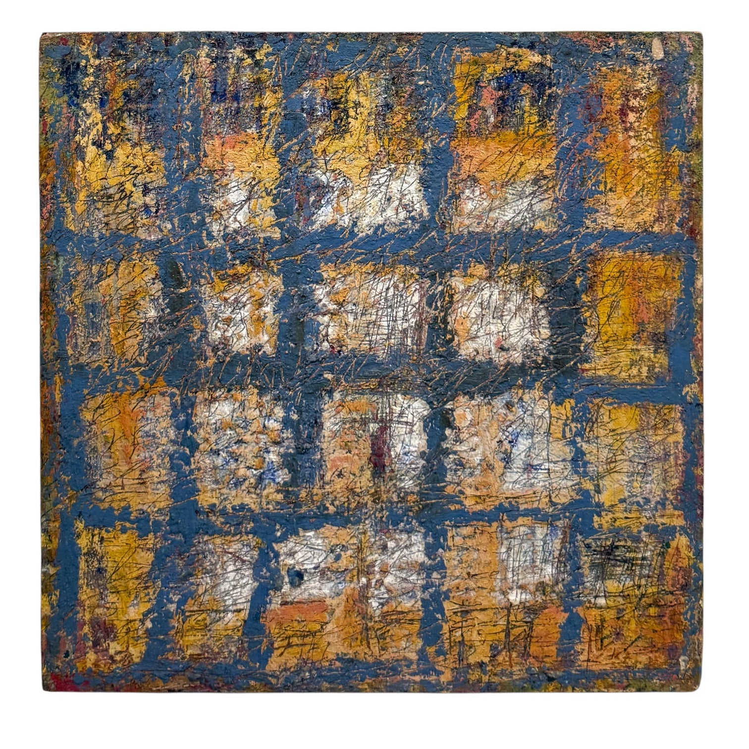 Heavily Impasto Oil Painting on Cradled Board / 2