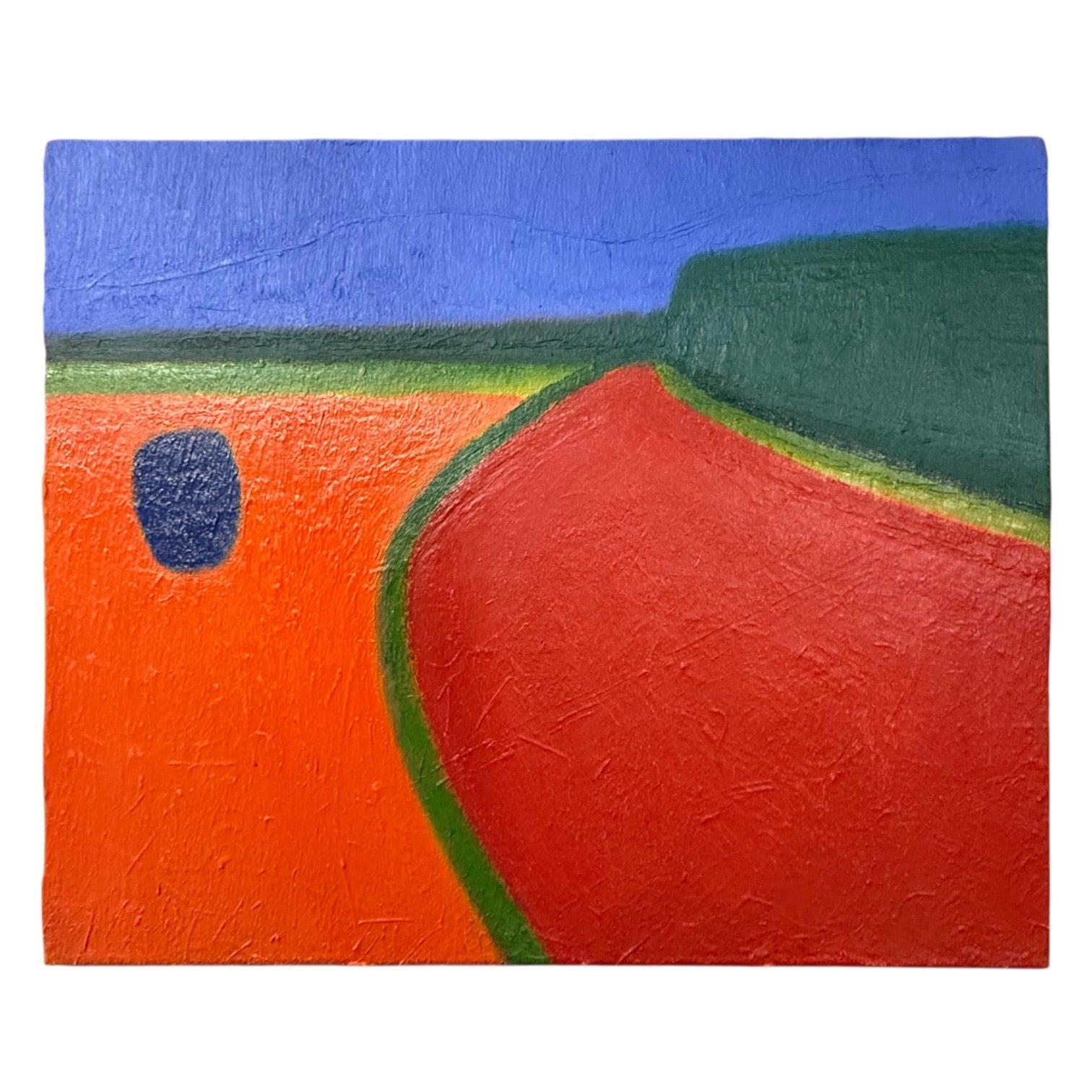 Minimalist Boldly Colorful Landscape
