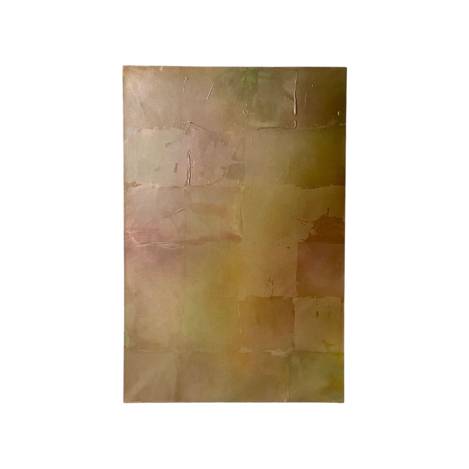 Monumental Colorfield Painting in Soft Earth Tones