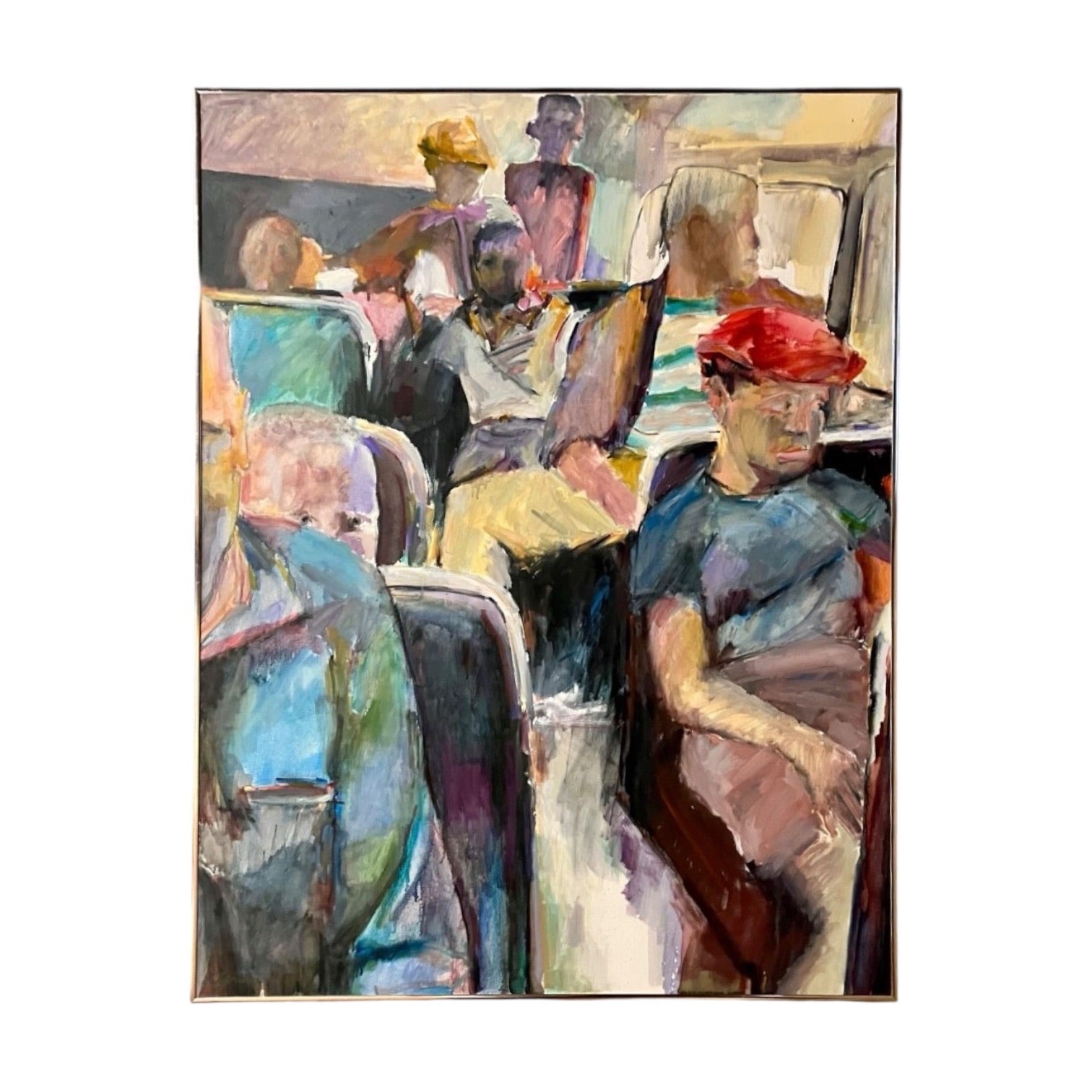 1989 Figurative Scenic Oil Painting