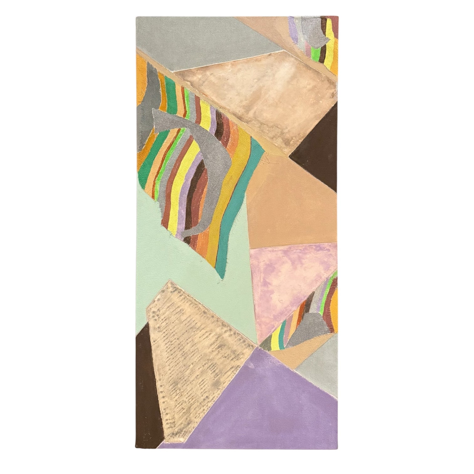 Colorful  Abstract Geometric Painting