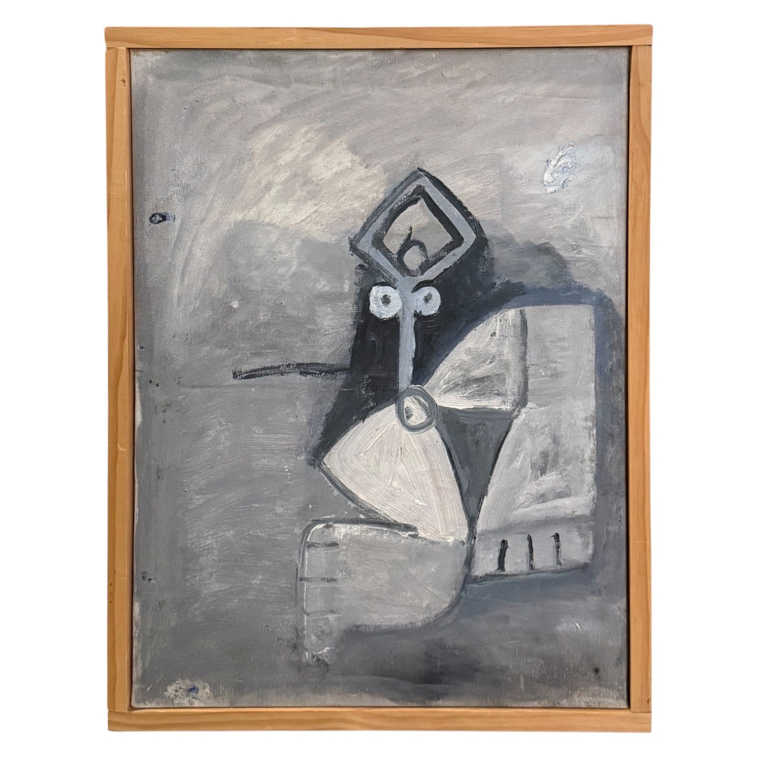 Figurative Minimalist Abstract in the Manner of PIcasso