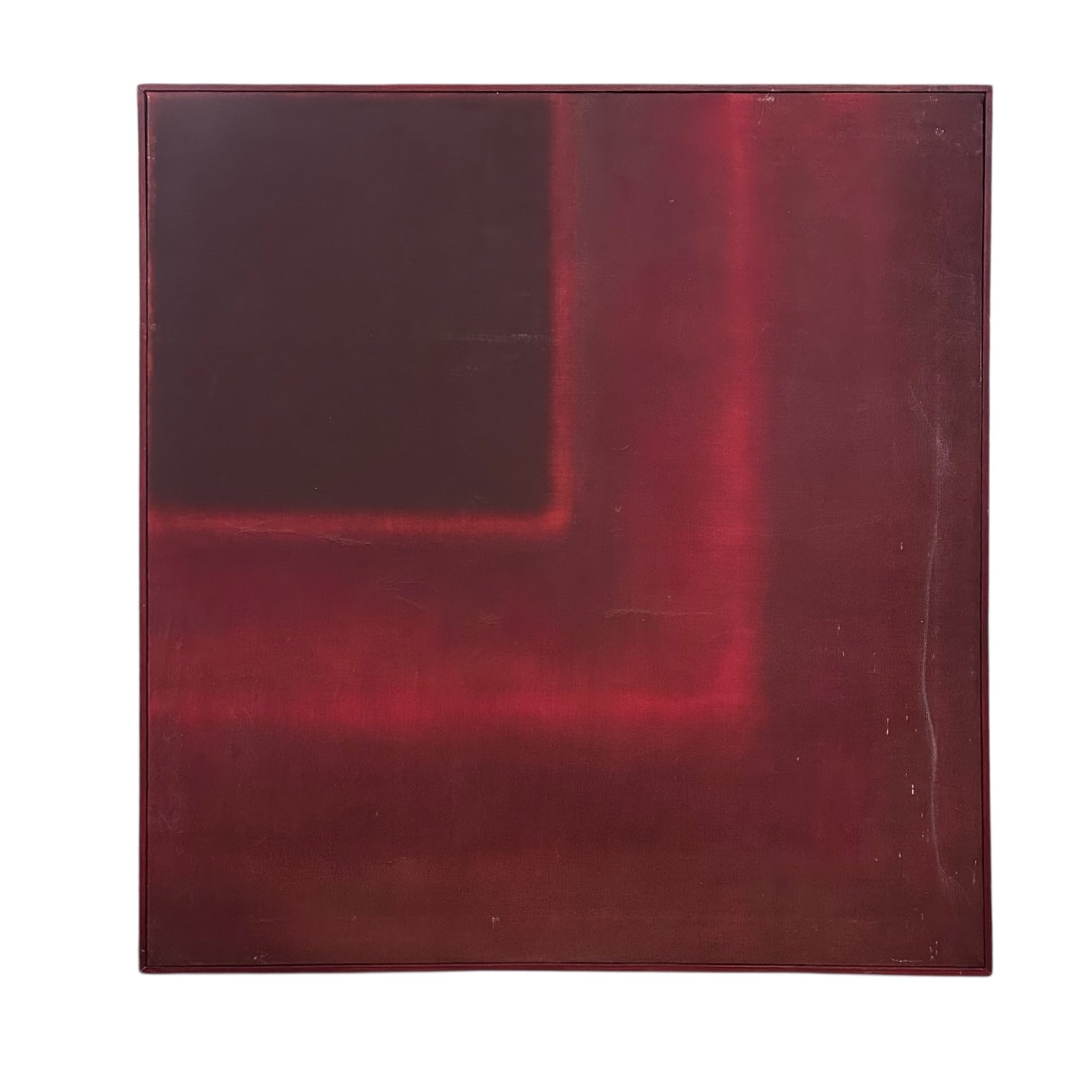 Monochromatic Geometric Abstract in Shades of Red