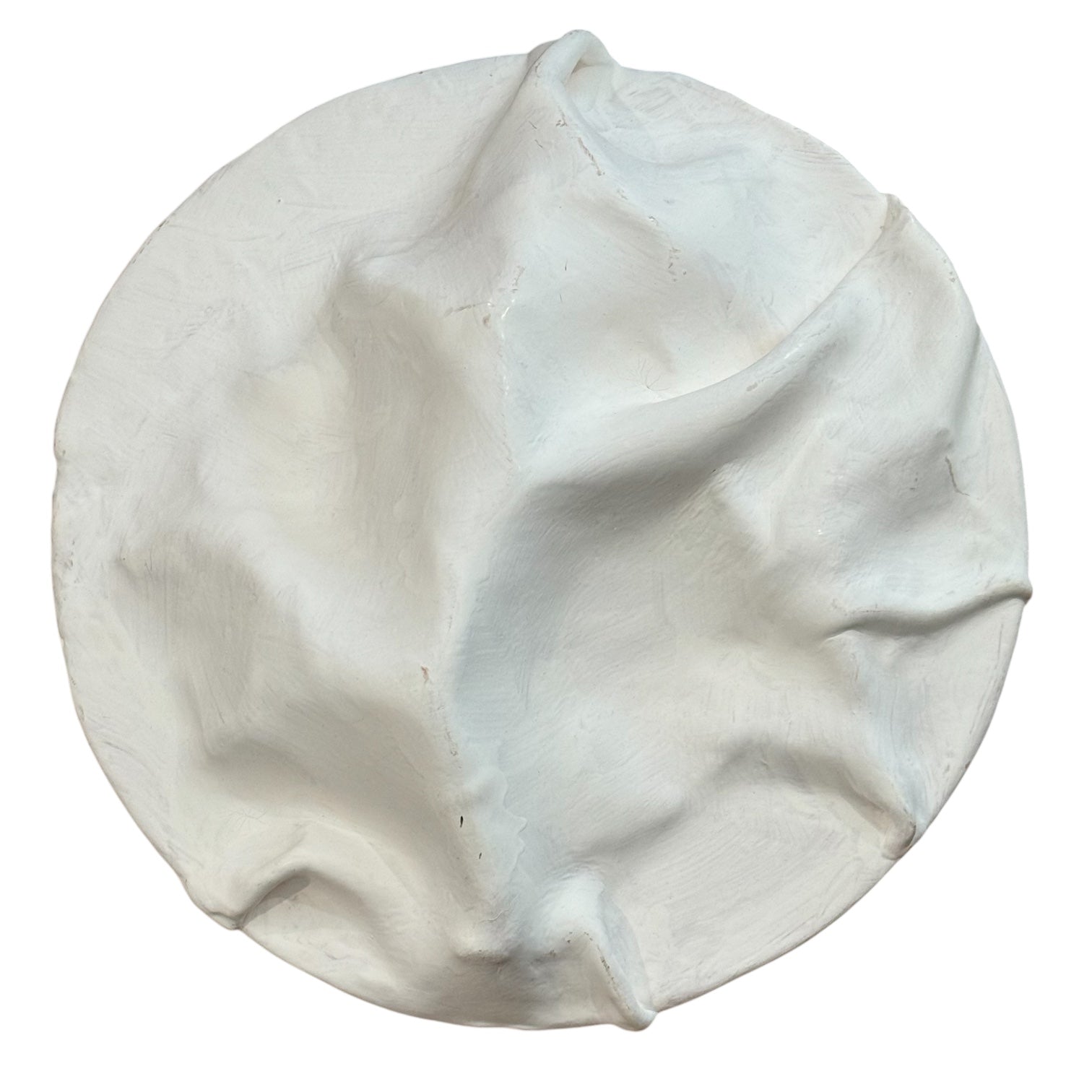 White Shaped Canvas Three Dimensional Painting