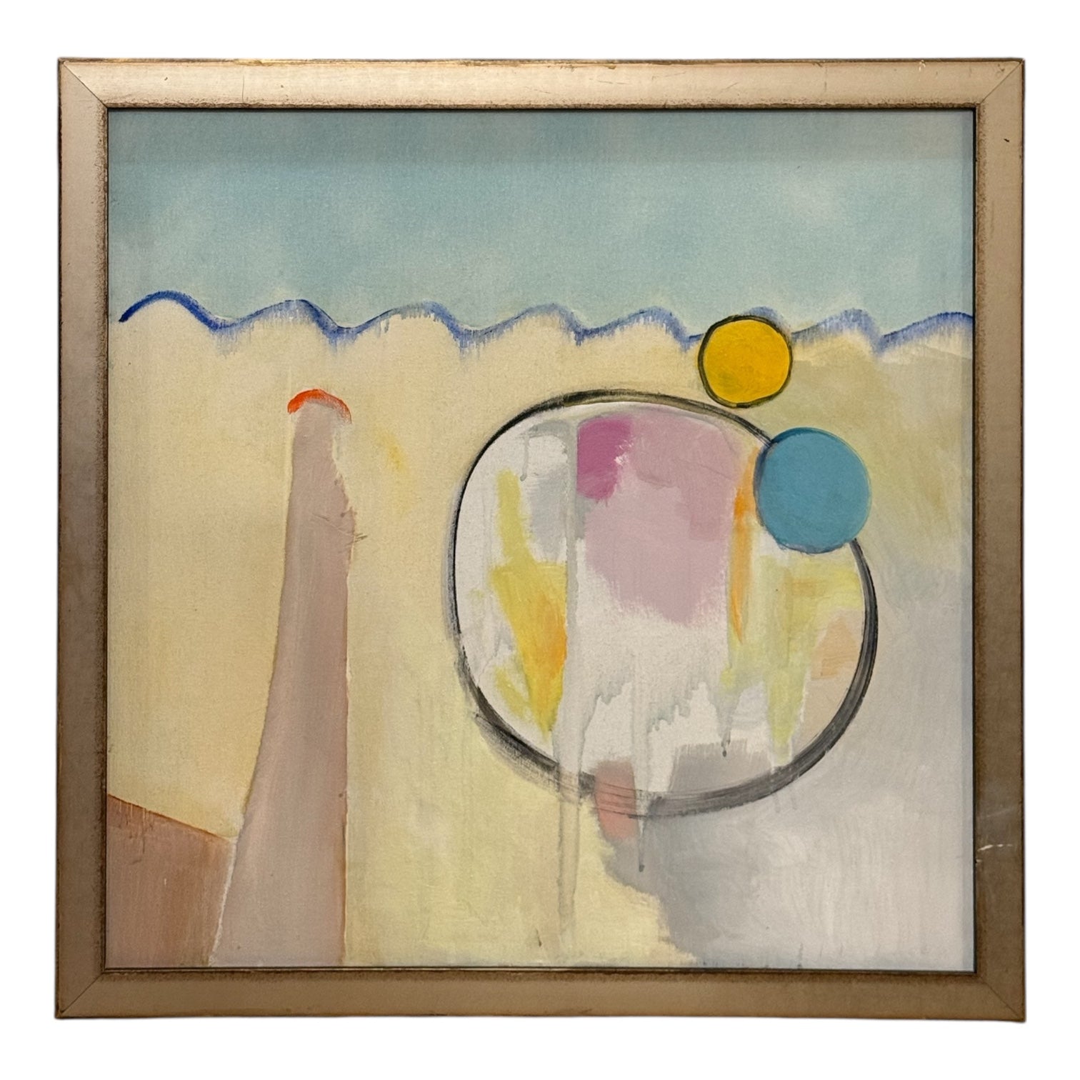 Moroccan Suns VI in Custom Frame