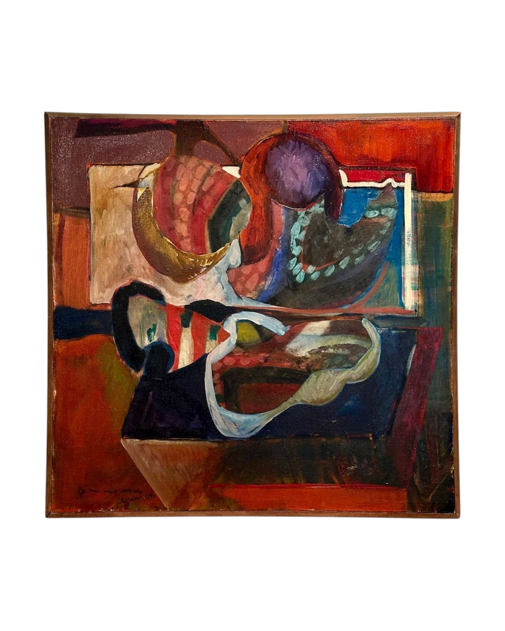 Reserved CHD Harley Francis 1964 Oil on Canvas