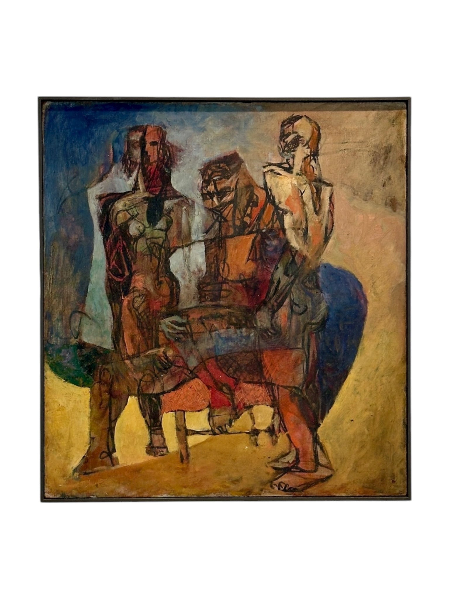 Reserved NS Carl Ashby Cubist Painting