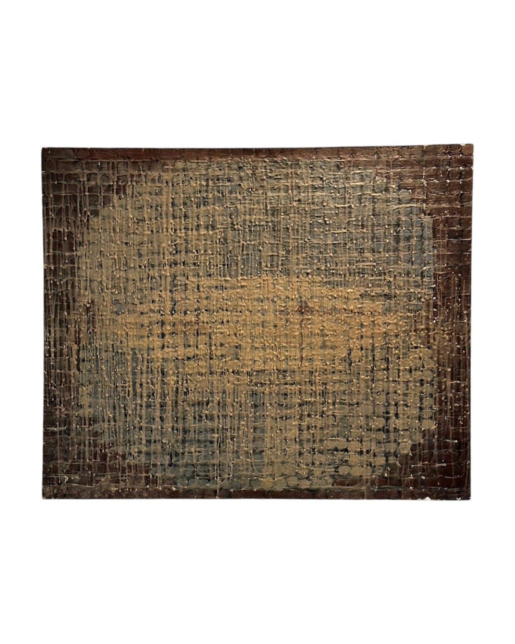 Reserved LBD Vintage Encaustic Painting on Canvas