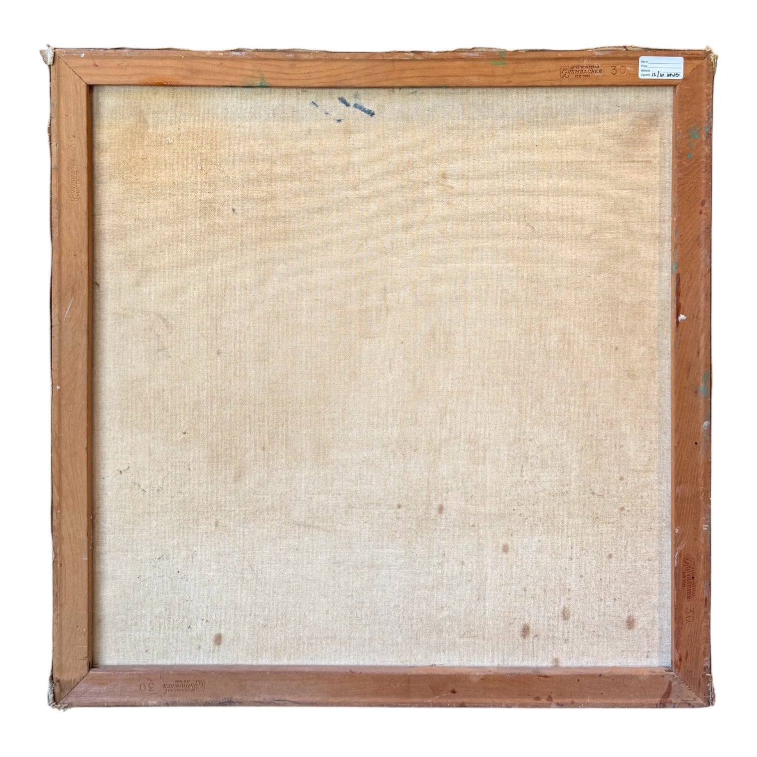 Oil Painting of Figures in Naturescape in Greens