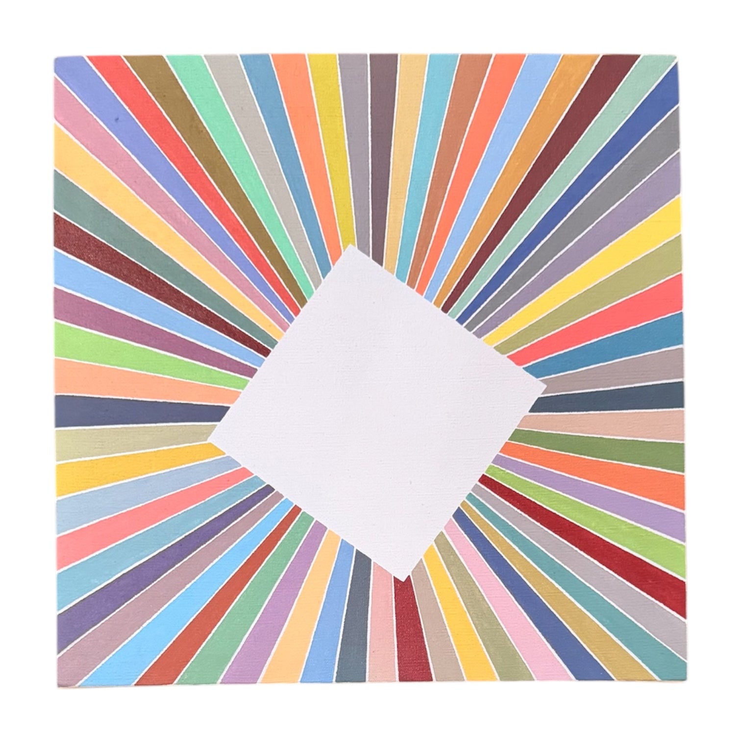 Colorful Abstract in Starburst Pattern #1