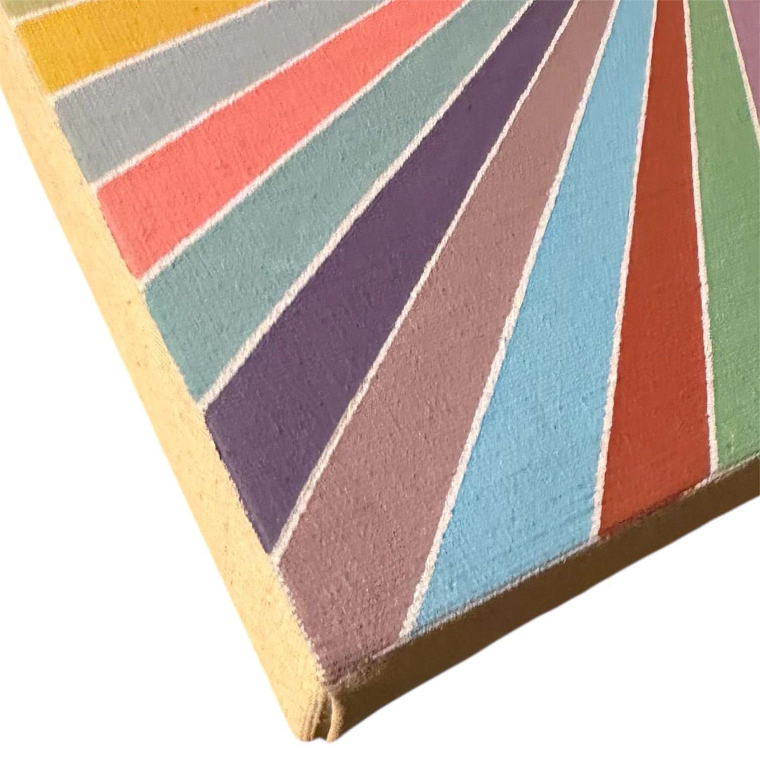 Colorful Abstract in Starburst Pattern #1