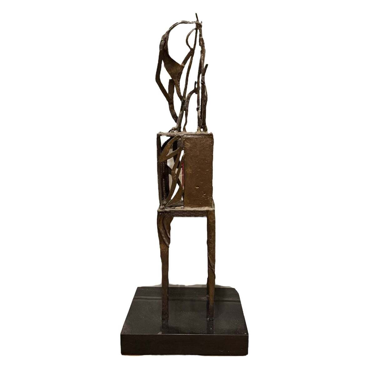 Bronze Sculpture on Plinth Base