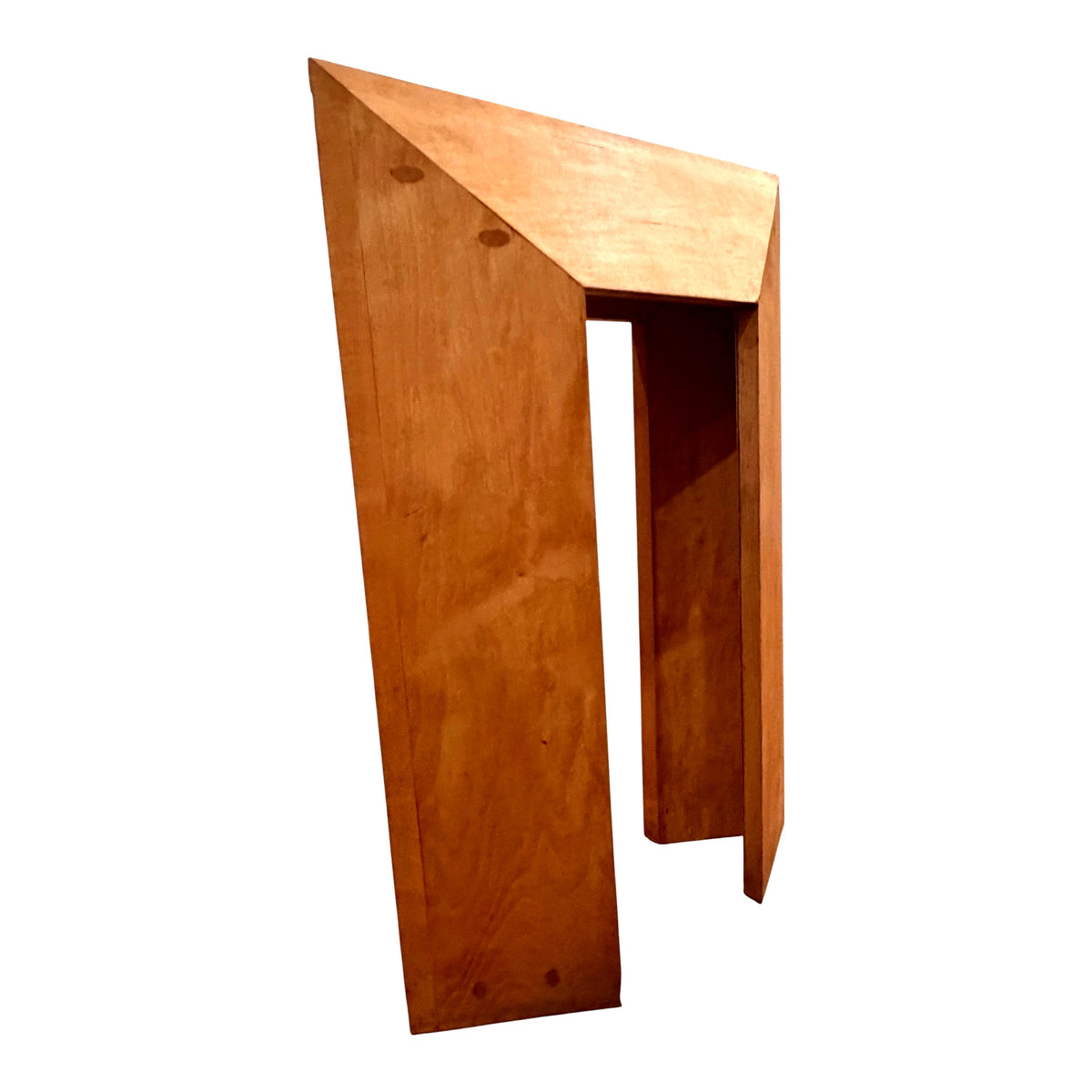 David Seccombe (1929-2020) Renowned Installation Artist Massive Wood and Steel Sculpture