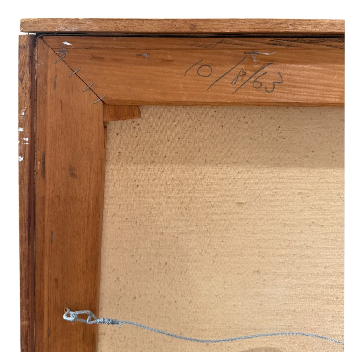 1963 Minimalist Painting on Canvas