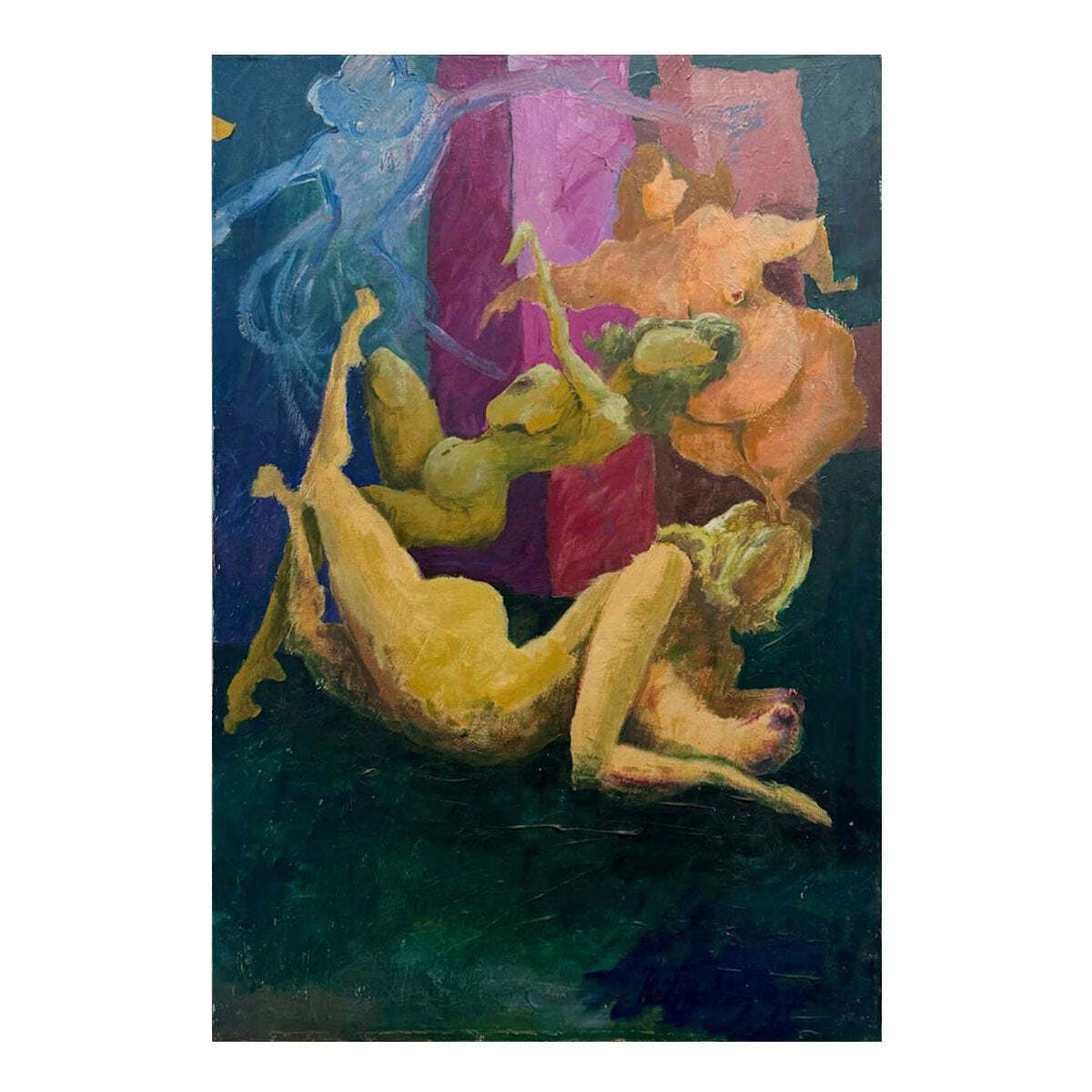 Abstract Figural Painting of Women