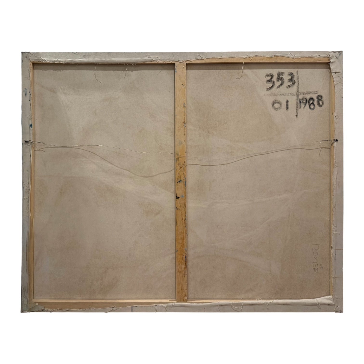 1988 Dynamic Abstract Expressionist Painting
