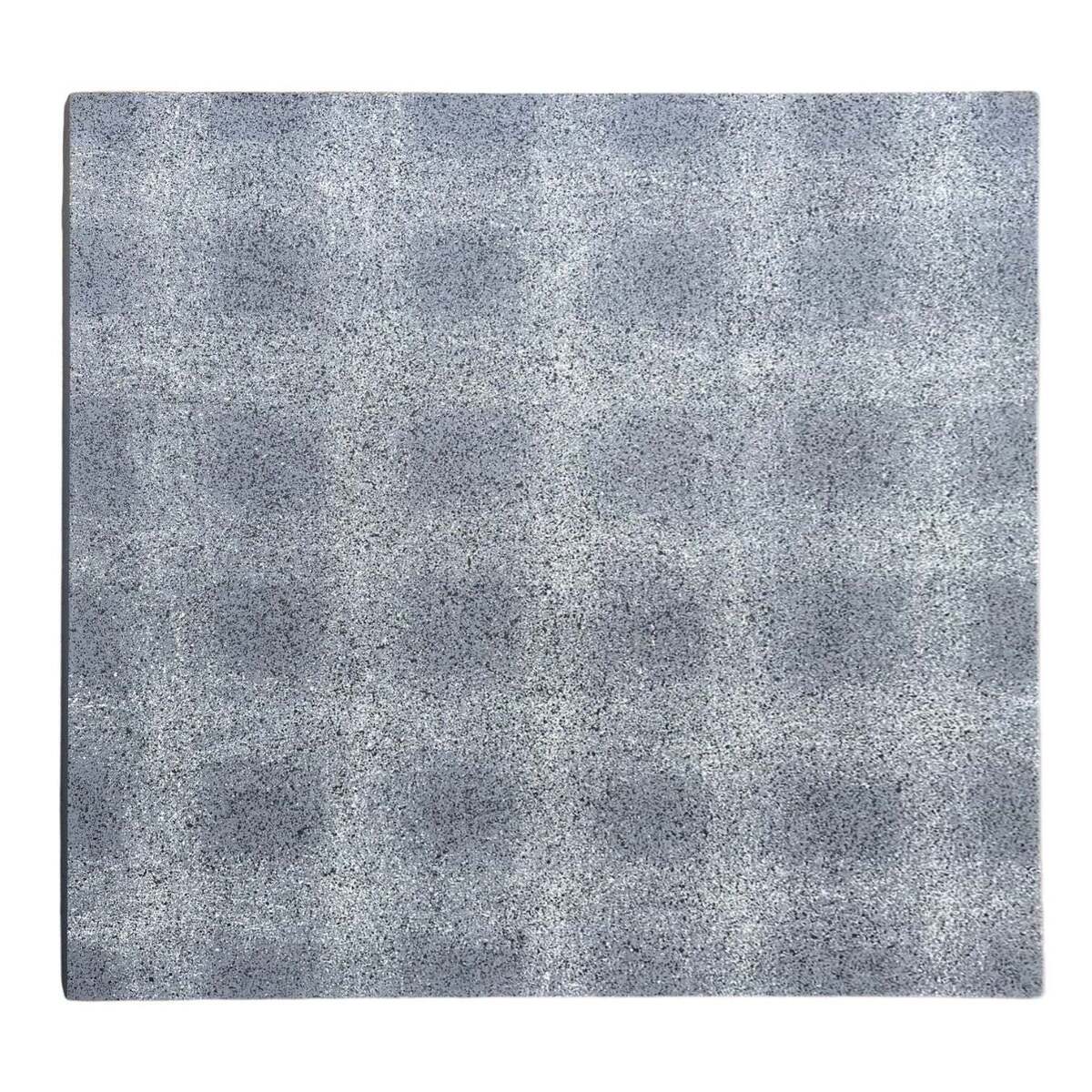 Monumental Graphic Painting in Gray